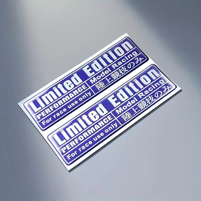 

Набор Из 2 Высококачественных Силиконовых Наклеек JDM Performance Edition Для Багажника Автомобиля