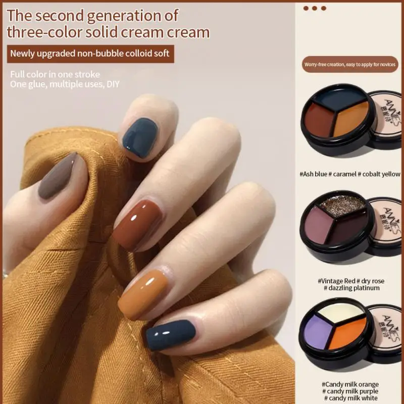 

Canned Gel Nail Polish Nail Art Varnish Lasting Colored Nail Art Soak Off Uv Led Gel 3 Color Nail Polish Gel Diy Nails 24 Colors