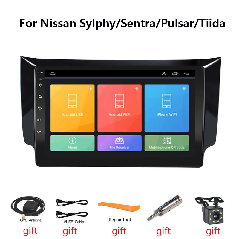 8-ядерный Android автомобильный радиоприемник Nissan Sylphy/Sentra 2012 + Carplay 4G Автомобильный