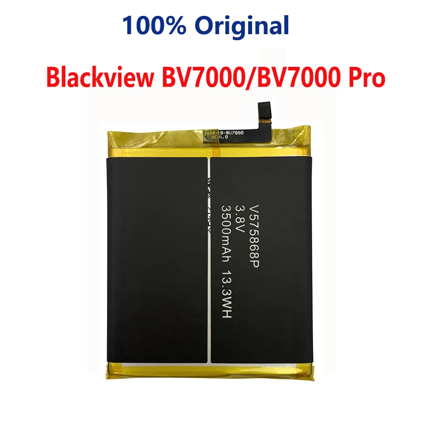 100 original for blackview a7 a5 a60 e7 e7s a8 max a20 bv4000 bv5000 bv6000 bv6000s bv7000 bv8000 bv9000 pro phone battery free global shipping
