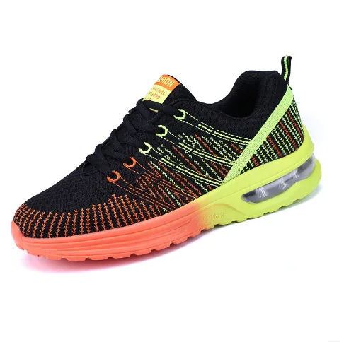 

Casual Men Running Shoes Air Cushion Breathable Male Mesh Sports Shoes Women Comfortable Athletic Trainers Soft Woman Sport Shoe