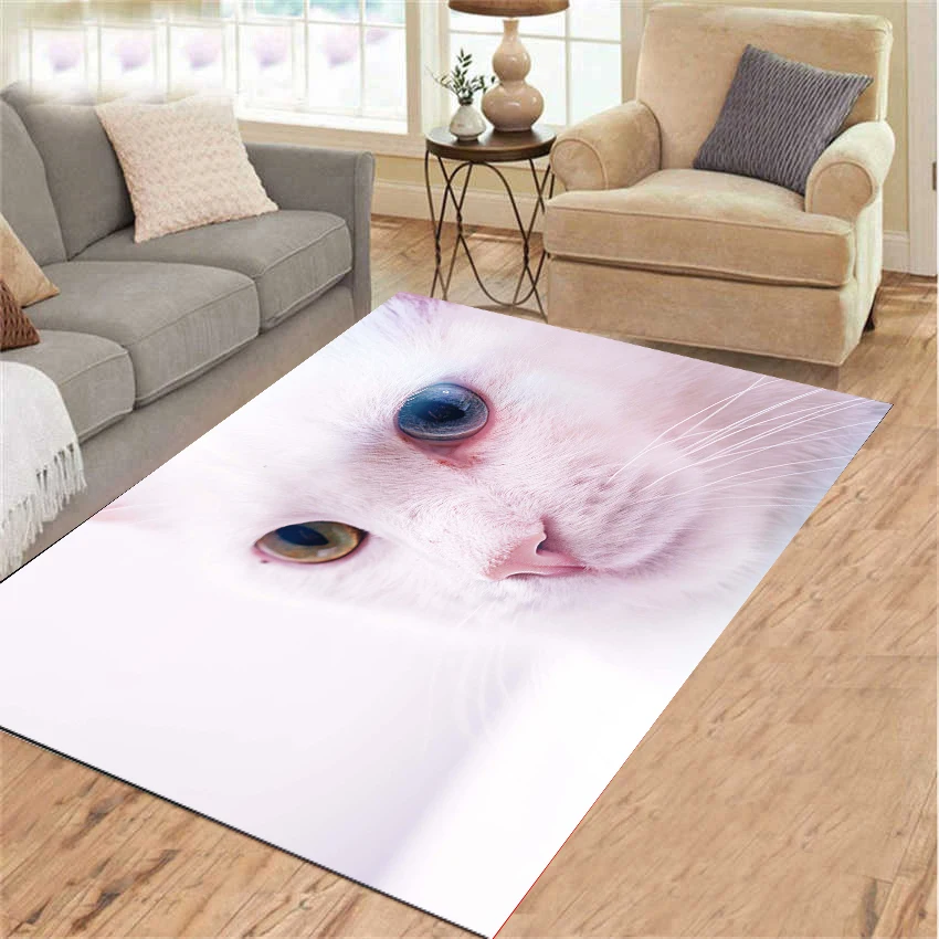 

2022 animal cat Carpets Kids Crawling Carpets Living Room Tea Table Mats Bedroom Rug Washable Floor Mats Household Area Mat
