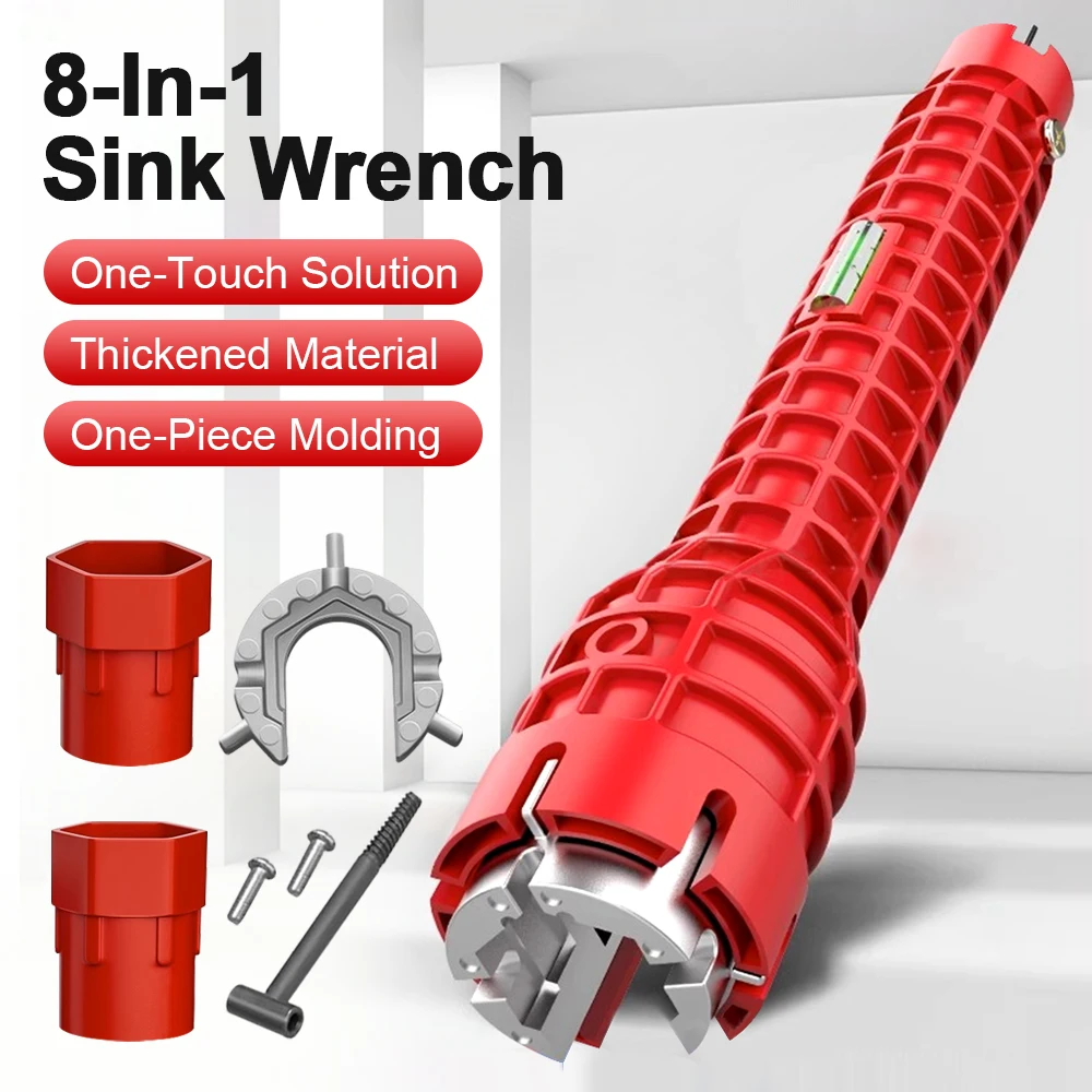 5/8 в 1 гаечный ключ для раковины смеситель сантехнические инструменты