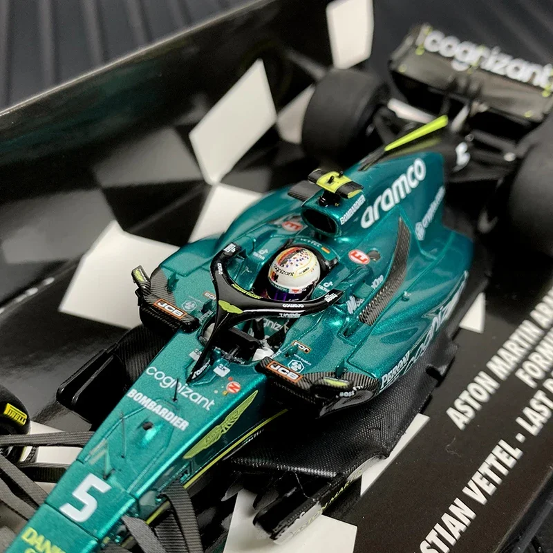 Соотношение качества 1:43 Vettel 2022 Абу-Даби farewell race AMR22 F1 коллекционные модели