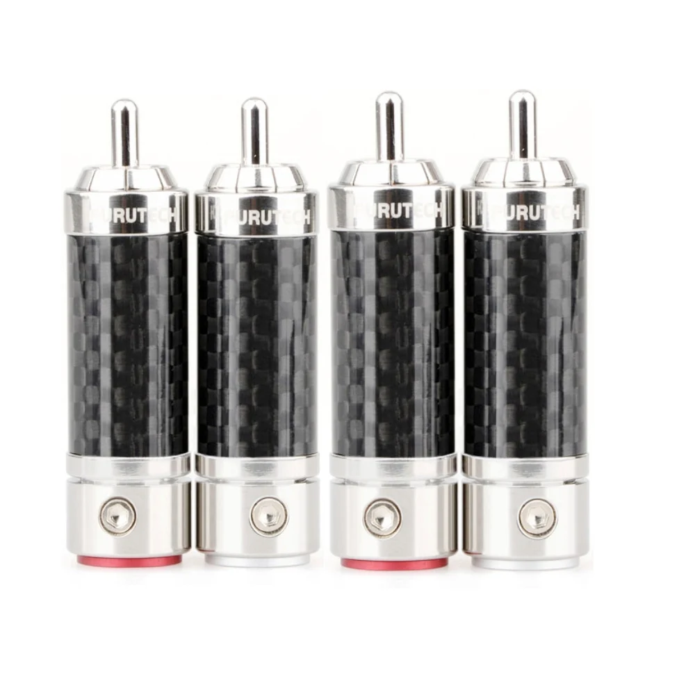 

FURUTECH CF-102(R) Carbon Fiber High-End grade RCA plug demagnetization Handle No box