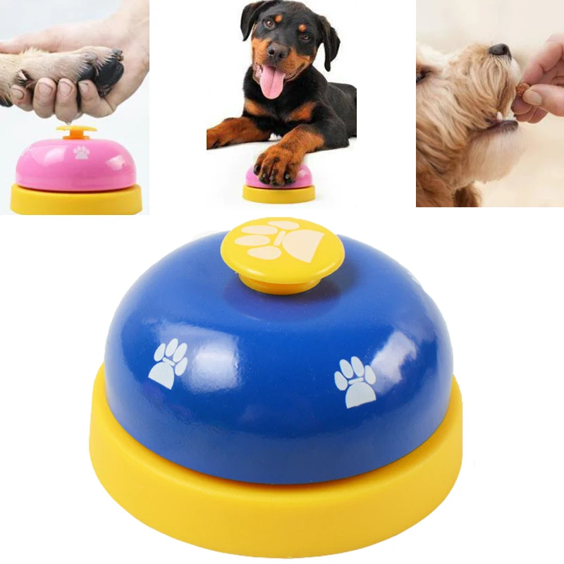 

Звонок для дрессировки собак, вокальные следы, отпечатки лап, игрушки для кошек, питомцев, кольцо, кнопка