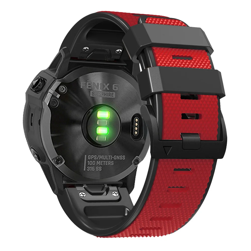 Ремешок для наручных часов Quickfit браслет Garmin Fenix E 8 51 47 мм 7X 7 6X 6 Enduro 3 5X Plus аксессуары