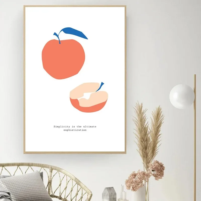 Постеры для кухни фруктов и овощей авокадо печать на холсте Настенная картина