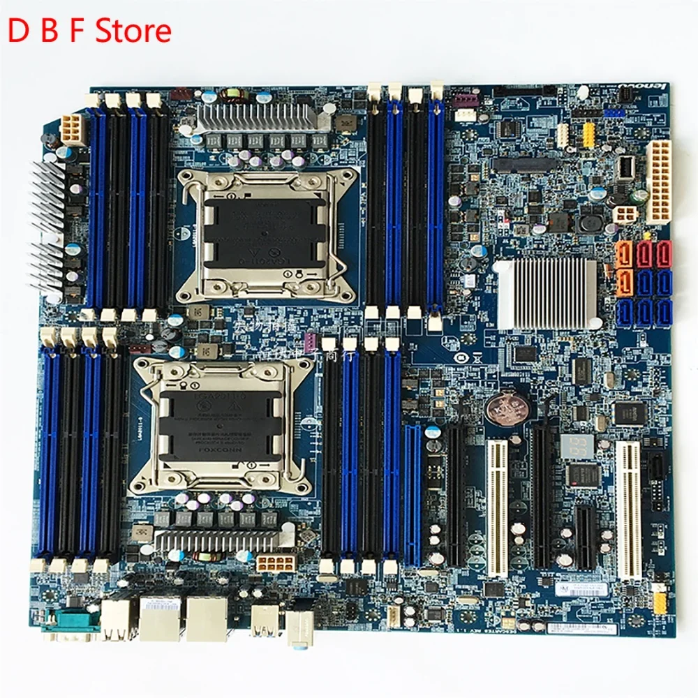 

Материнская плата для рабочей станции Lenovo Thinkstation D30 03T6501 X79 C602 2011 V1, материнская плата полностью протестирована