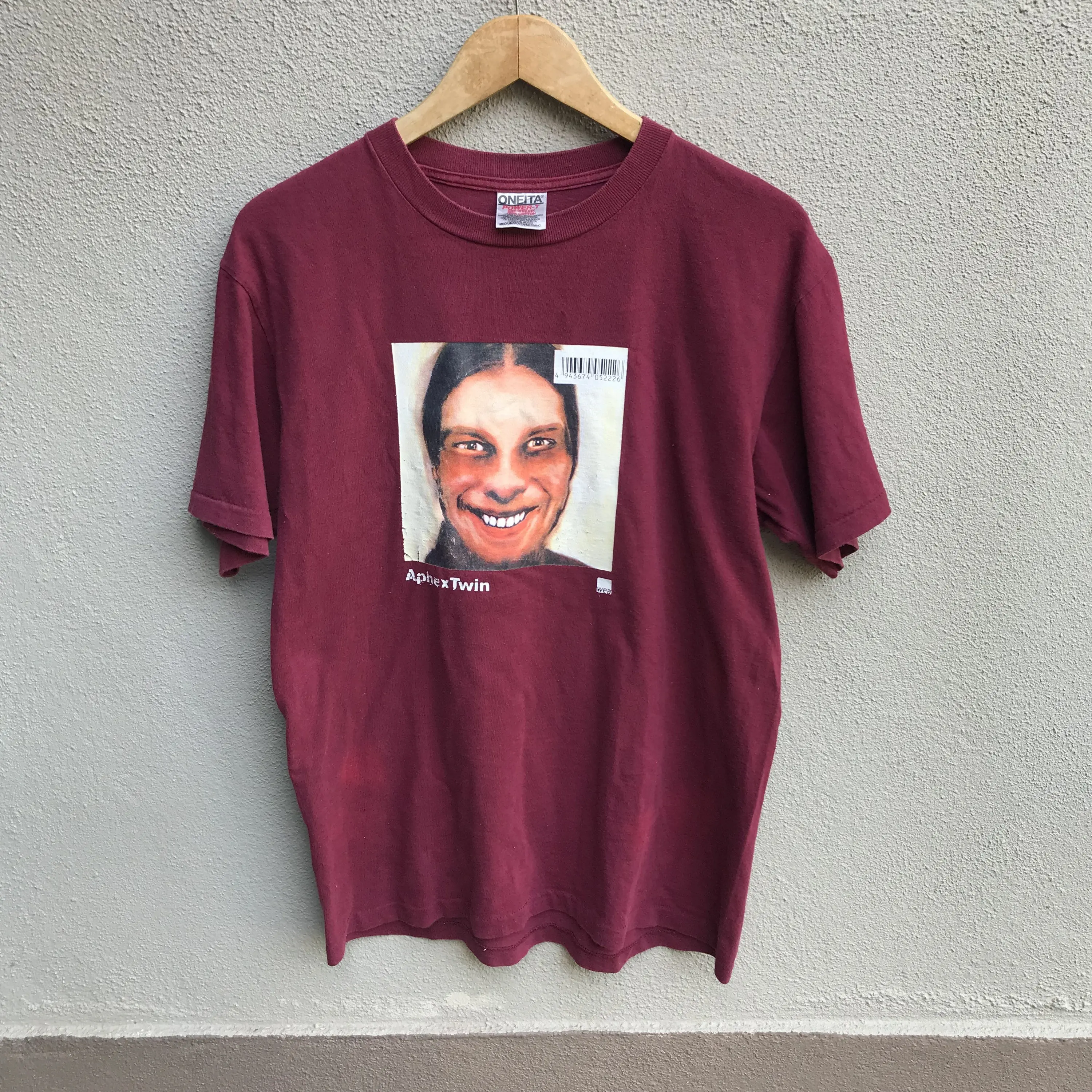 Винтажный редкий Aphex Twin Tee tecdj