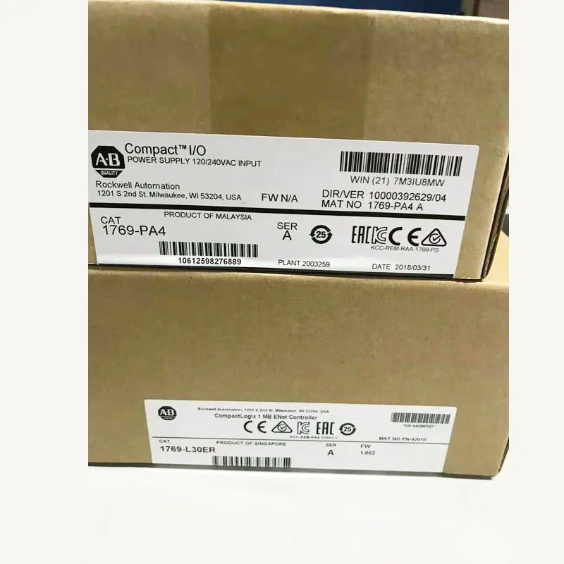 

Новый ПЛК-кабель Allen bradley PLC allen bradley 1766-L32BWA 1766L32BWA