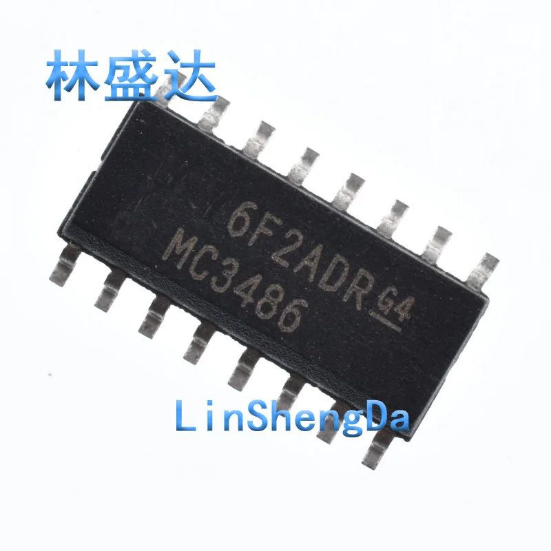 Узкий буфер SOP-16 MC3486 MC3486DR 3,9 мм и линейный драйвер Узкий буфер SOP-16 MC3486 MC3486DR 3,9 мм и линейный драйвер