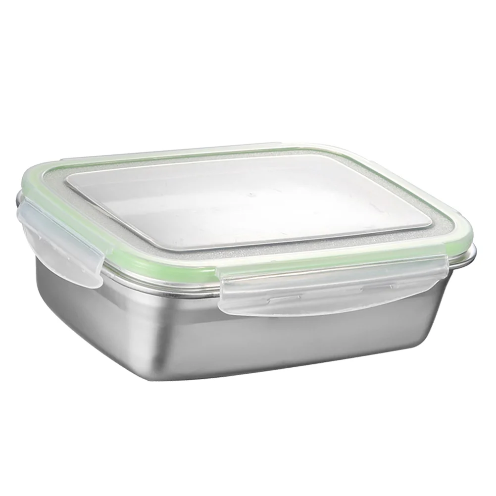 

Bento Food Container Student Office Jar Insulated Bowl Steel Stainless Containers Heat Lid Kids School Round Leakproof Storage