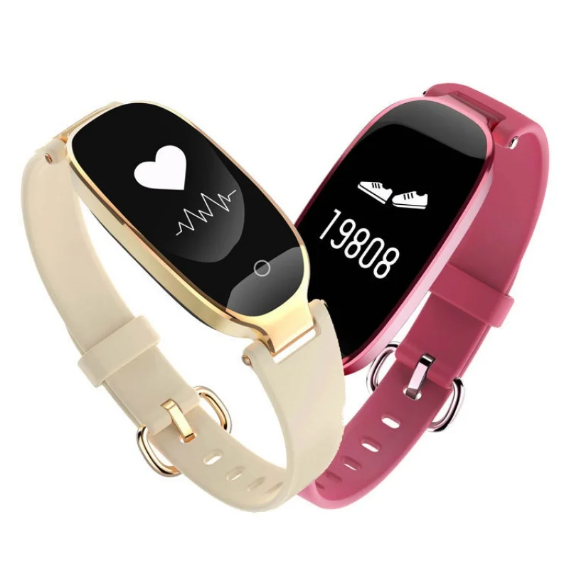 

Lovely elegant Woman Smartwatch Color Screen Smart Bracelet S3 Heart Rate Monitor waterproof fitness tracker Smart watch