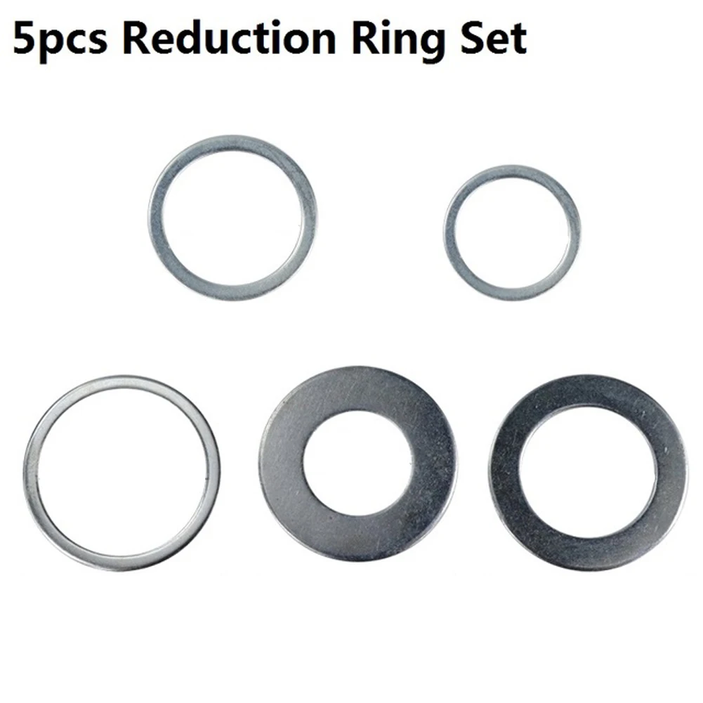 

5Pcs Circular Saw Ring Cutting Saw Blade Reduction Ring Diameter Conversion Ring Inner Hole Adapter Gasket 16mm 20mm 25.4mm 30mm