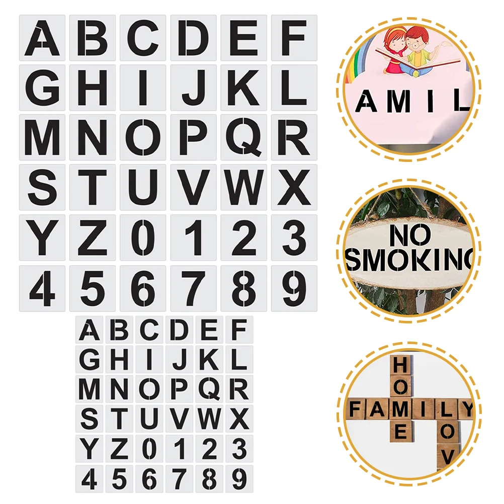 

Алфавит шаблон для рисования материалы для рукоделия моющиеся печати трафареты буквы дерево компактный спрей