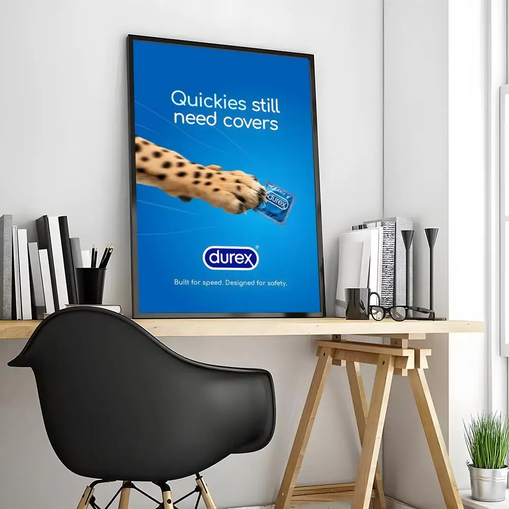 Постер бренда D-durex, универсальное настенное искусство для гостиной, спальни, офиса, прихожей, бара, идея для подарка (art.: 3920dad7f4bee) - 3920dad7f4bee