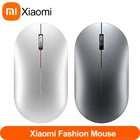 100% оригинальная модная мышь Xiaomi Подлинная Портативная Беспроводная игровая мышь 2,4 ГГц Bluetooth Link 1000 точекдюйм оптическая мышь