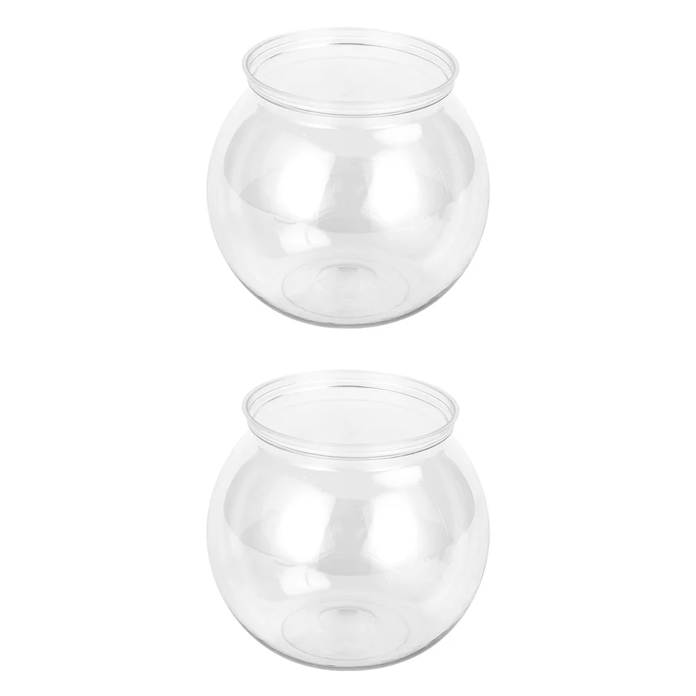 

Bowl Tankaquariumgoldfishhydroponicflower Holder Pot Globe Transparent Betta Bowls Mini Gallon Clear Terrarium Vase Round