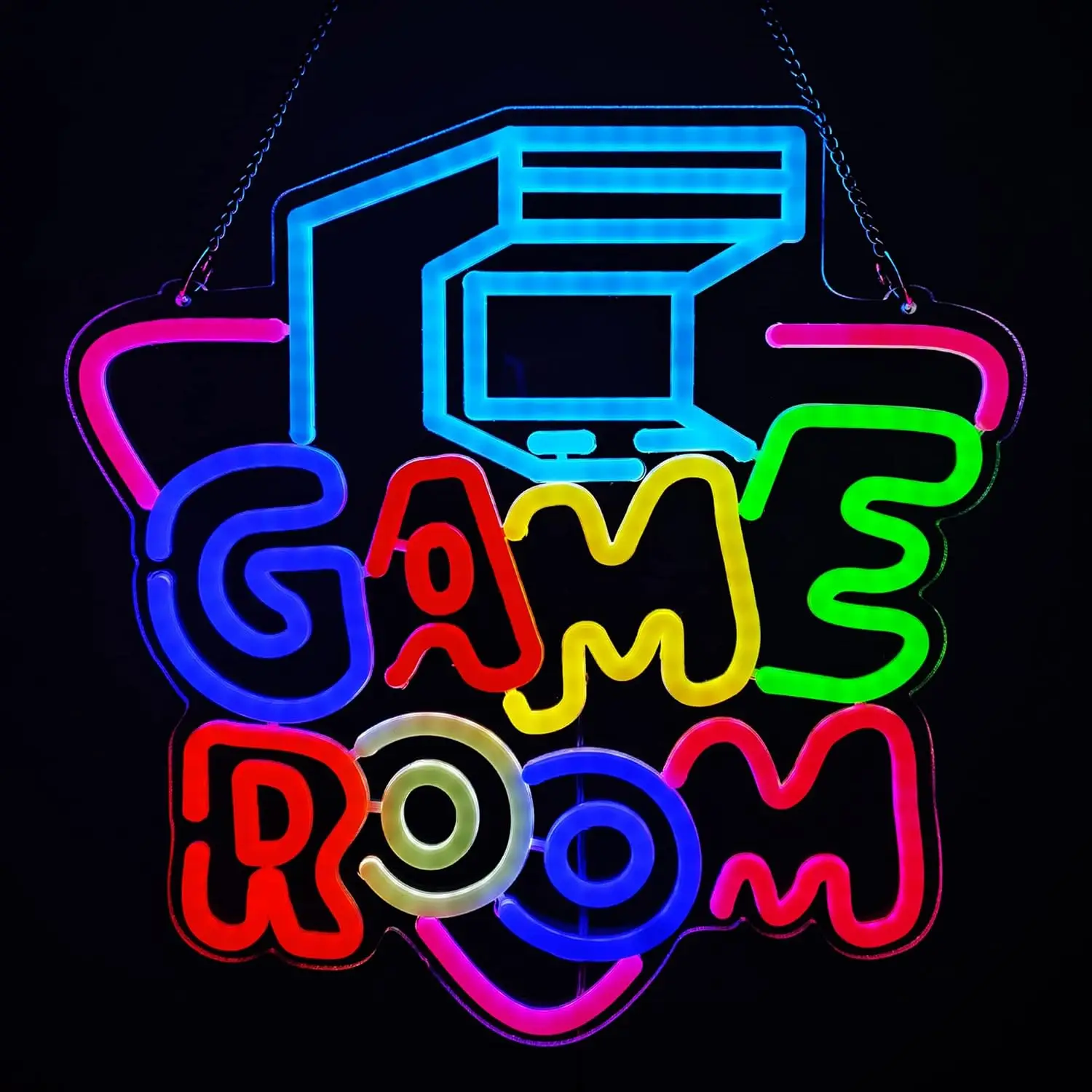 

Неоновая вывеска Game Room