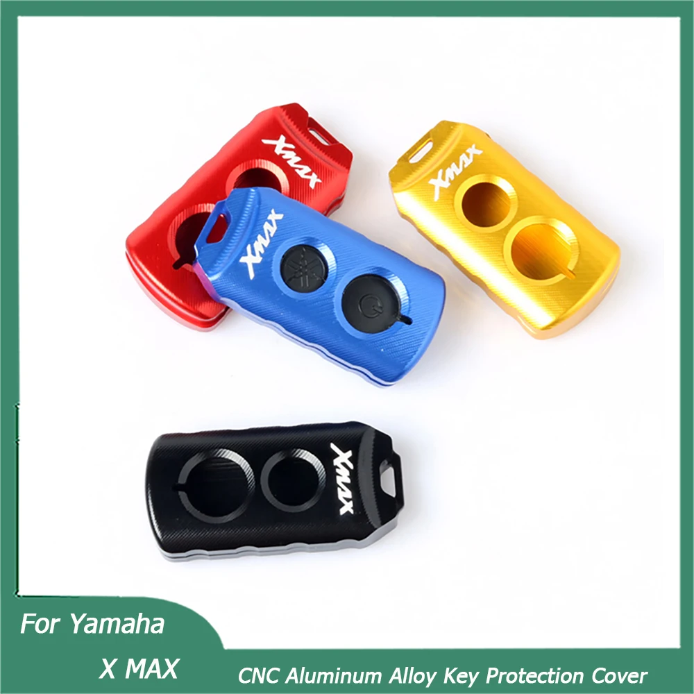 

X MAX CNC Aluminum Alloy Key Protection Cover Cap Keys Fob Case Shell For YAMAHA XMAX 300 125 250 400 (2017 2018 2019 2020)