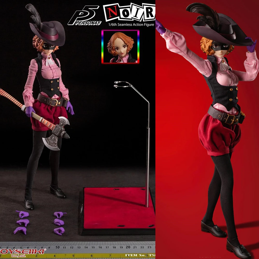 

In Stock TOYSEIIKI TS08 Full Set 1/6 Scale Collectible PERSONA 5 NOIR 12'' Seamless Female Soldier Action Figure Model for Fans