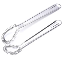 20cm stainless steel magic hand held spring whisk mini kitchen eggs sauces mixer kitchen gadgets egg tools