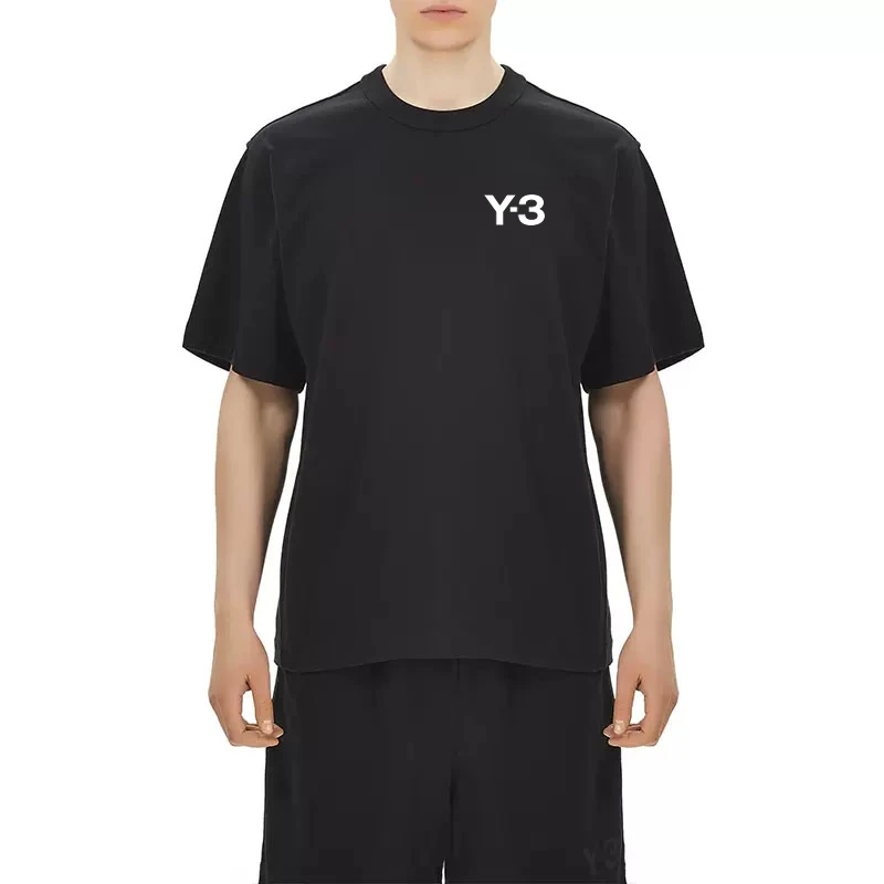 

Y-3 Y3 Yohji Yamamoto Japanese Fashion Trends Peaks Shrines Flying Birds Sunrise Print Casual Men And Women T-shirt Top 23SS