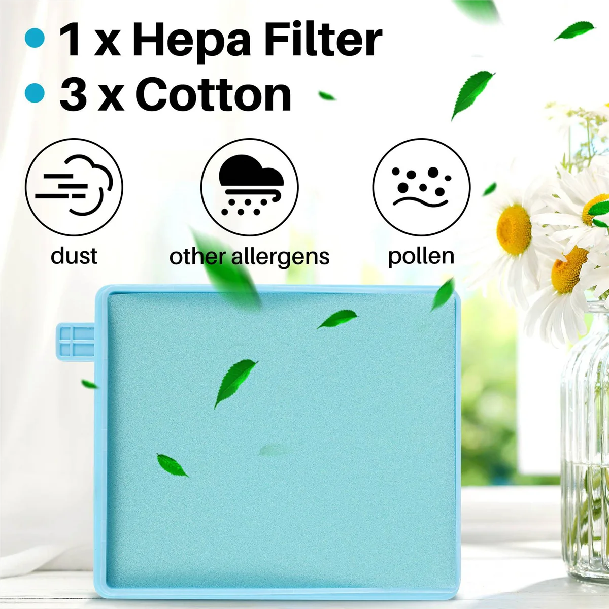 4 шт./лот сетчатый фильтр HEPA-для пылесоса FC8515 FC8516 FC8517 FC8518FC8470 FC8471