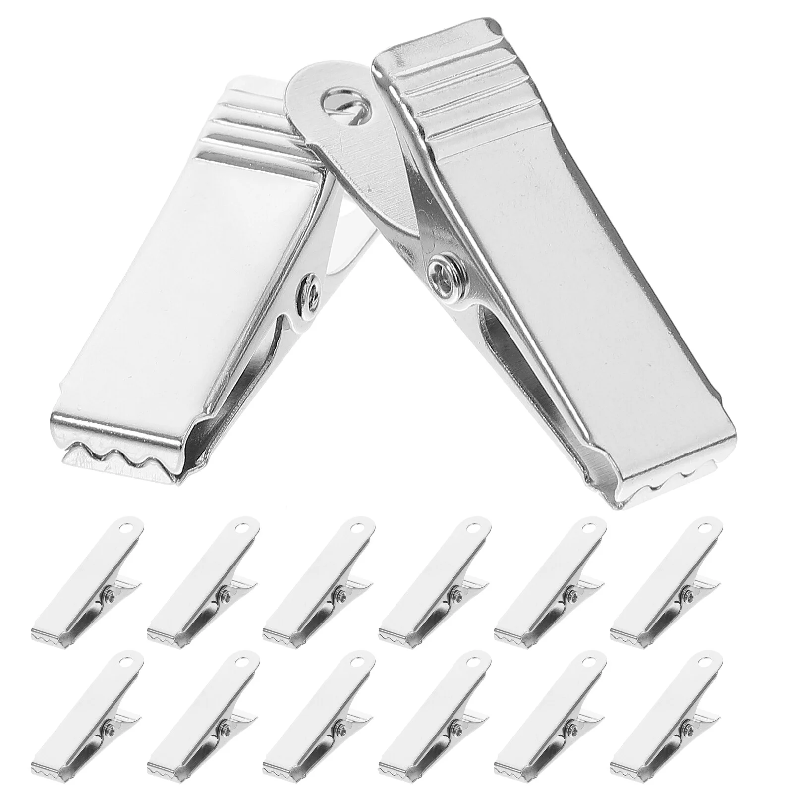 

20 Pcs Mini Tools Metal Small Clamp Miniature Alligator Clips Electrical Clamps