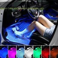 car voice control ambience light led car interior design sole colorful atmosphere light