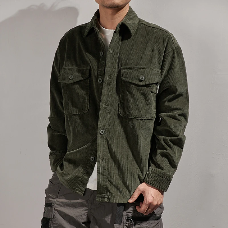 Мужская хлопковая рубашка