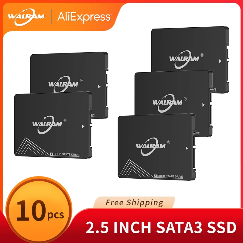 

WALRAM SSD 120 Гб Sata3 Ssd жесткий диск 128 ГБ 240 ГБ 256 ГБ 480 ГБ 512 ГБ 500 Гб 2,5 "Внутренний жесткий диск твердотельный накопитель для настольного компьютера