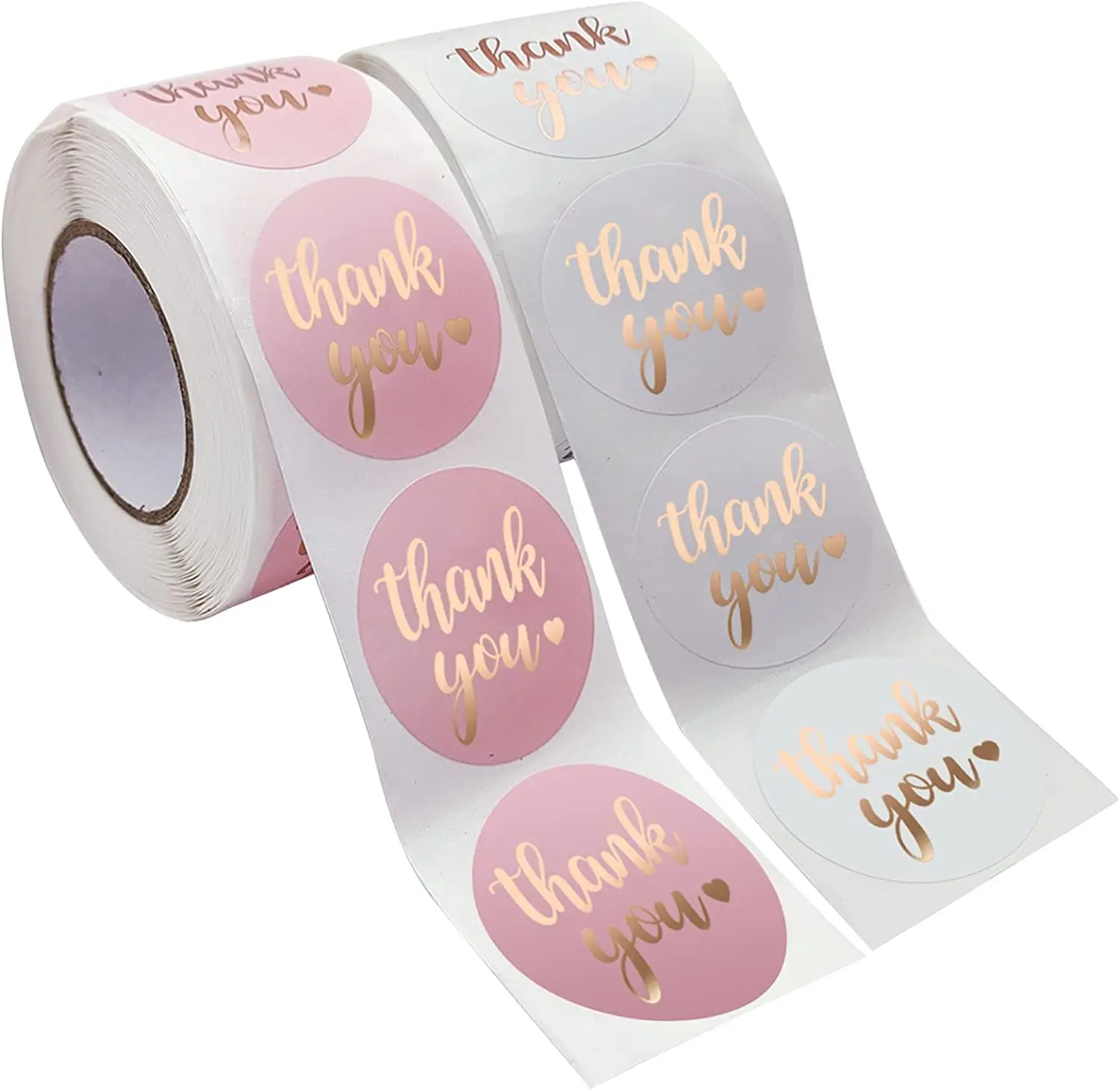 

1000pcs 1.5 Inch Thank You Stickers Small Business for Wedding/Envelopes/Bubble Mailers Birthday Bags/Party Gift Wrap Packaging