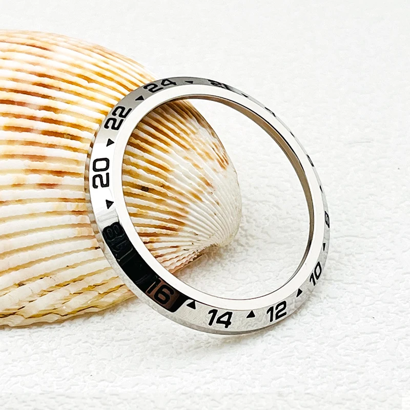 Seiko 316L Stainless steel Watch Case Bezel Suitable for SKX007 Divers Watch Case Rotate Waterproof Men Watch Repair Bezel