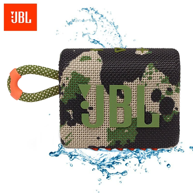 

JBL GO 3 Bluetooth-динамик GO3 беспроводной динамик компьютерный динамик портативный водонепроницаемый сабвуфер уличный музыкальный динамик s