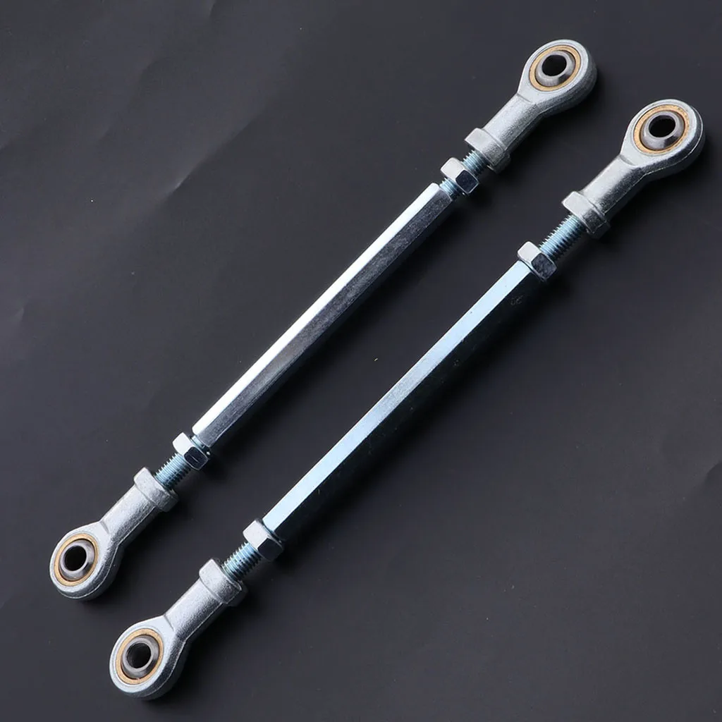 

2PCS Steering Shaft Tie Rods with Left & Right Hand Rod Ball Joint