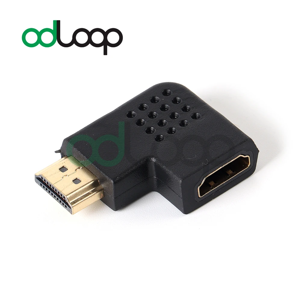 Конвертер HDMI ODLOOP 90 градусов и 270 под прямым углом Стандартный адаптер 3D 4K