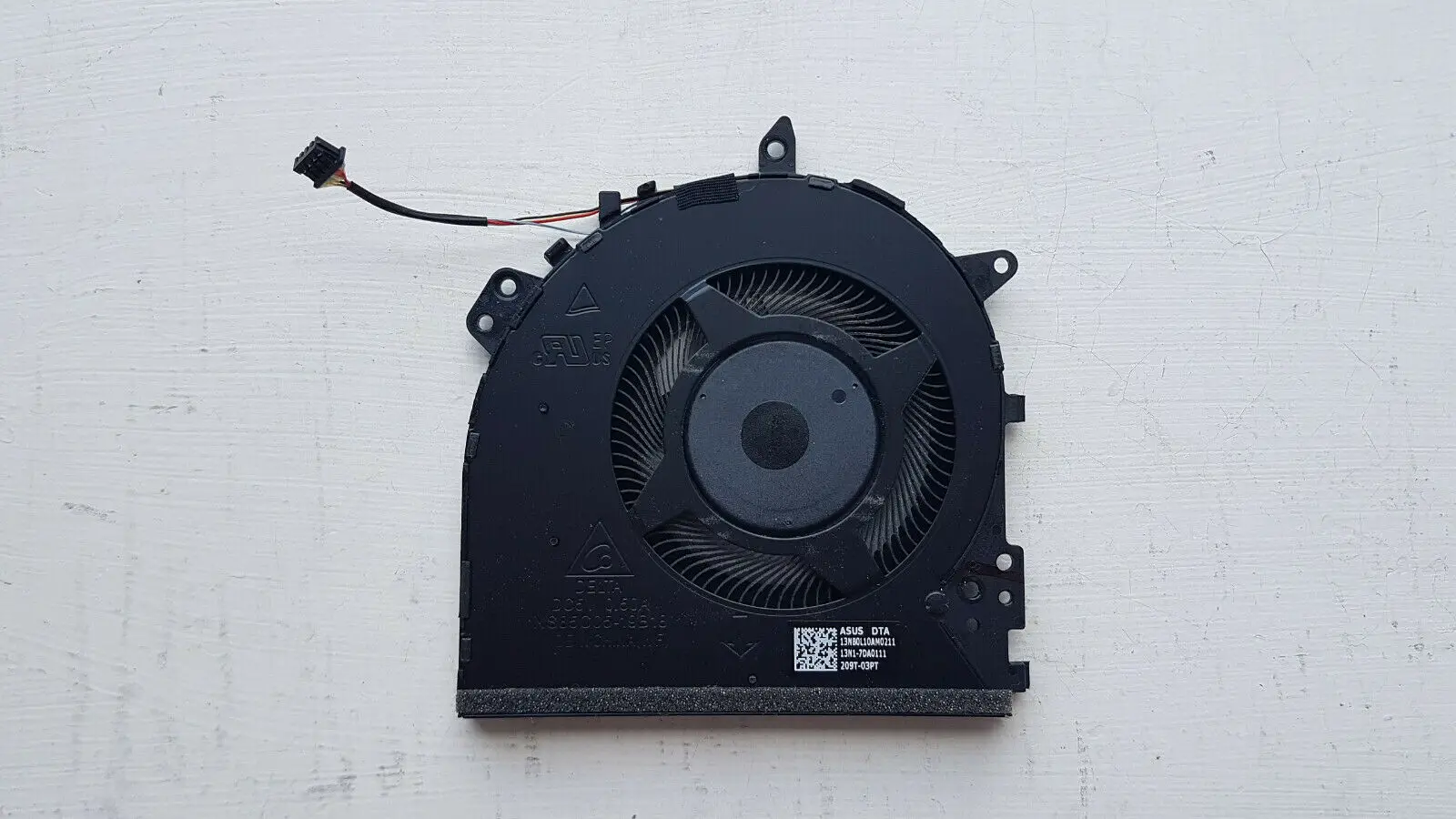 

FOR ASUS VivoBook R424FA-EK813T R424F CPU Cooling Fan 13NB0L10AM0211 13N1-7DA0111