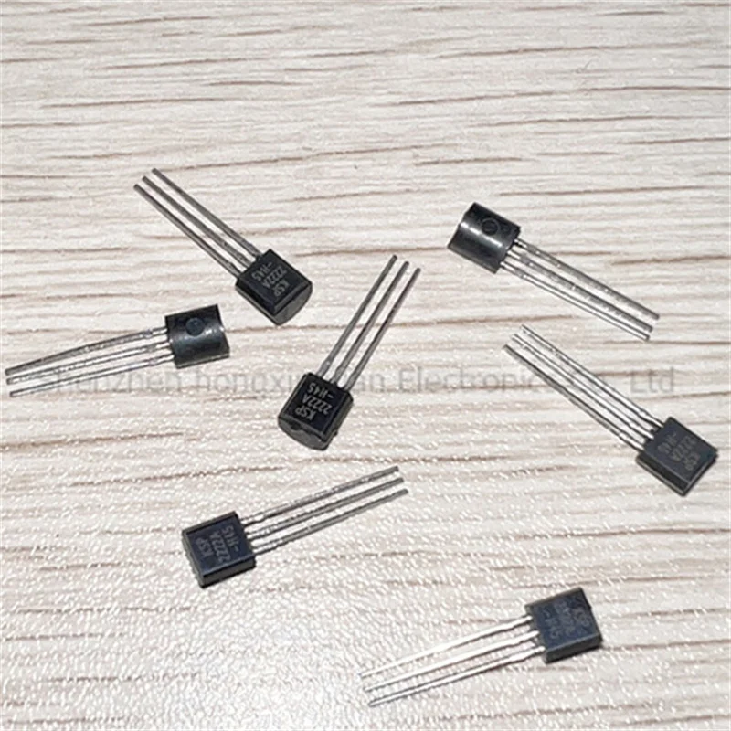 

ON KSP2222ABU TO-92-3L NPN Bipolar Junction Transistor 40V 600MA