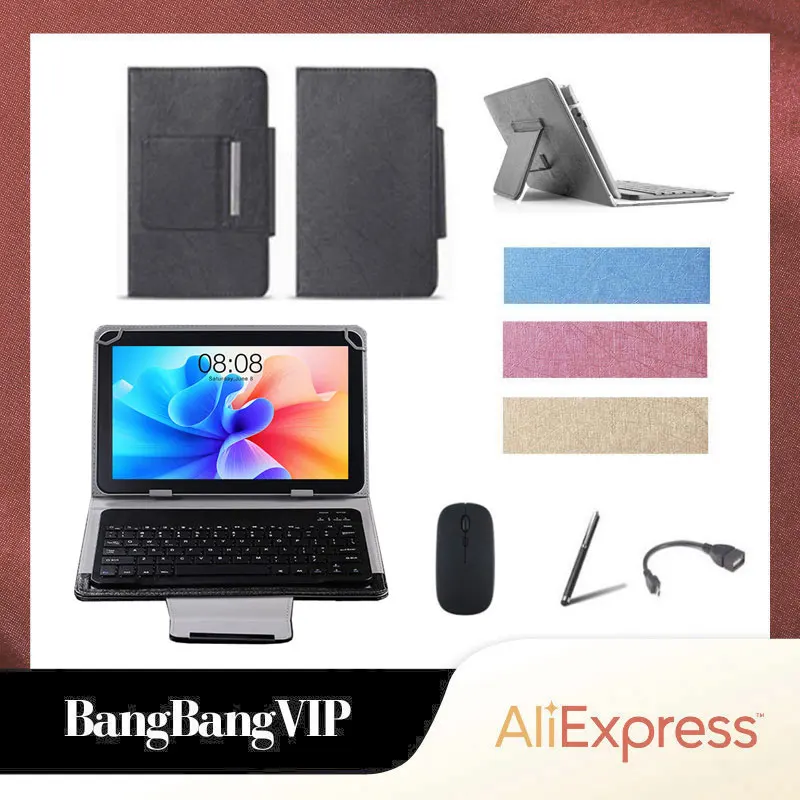 

For Teclast T40 Pro 10.4 inch Tablet Universal Bluetooth Wireless Mouse Keyboard Stand Cover Case