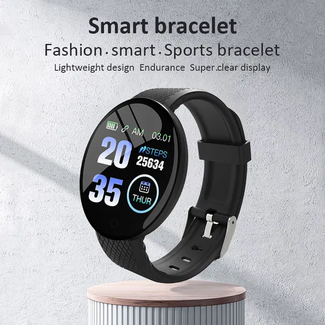 Smartwatch Circular Color Screen With Multiple Sports Modes Call Information Reminder Photo Taking Music Smart Bracelet 2
