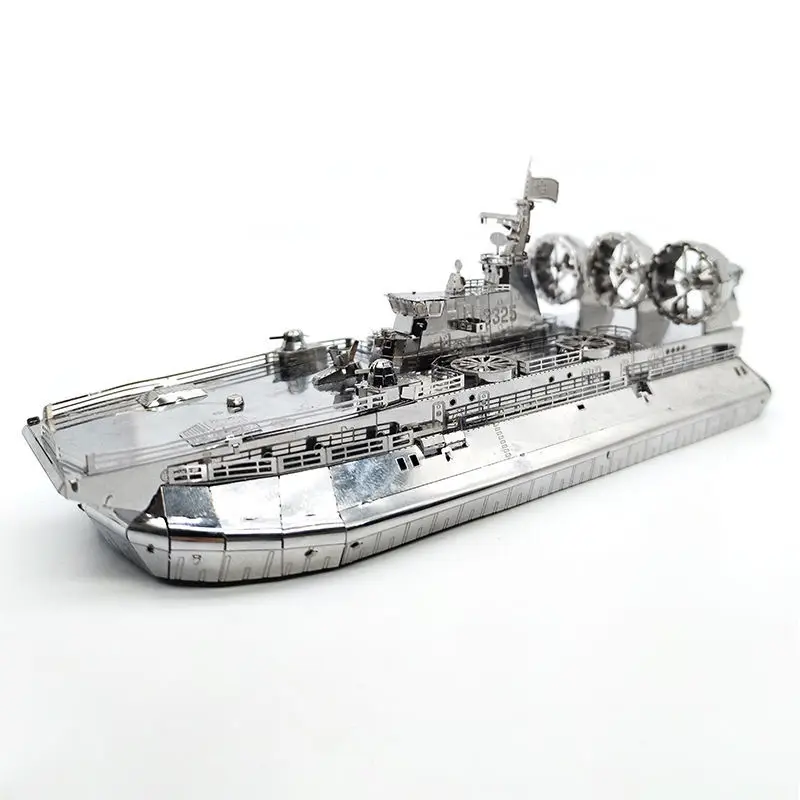 Модель MMZ 3D металлический пазл Zubr-class LCAC BATTLESHIP набор для сборки своими руками