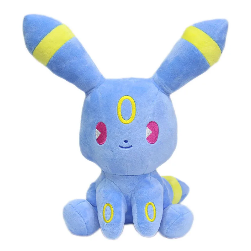 Фото 10 шт./компл., плюшевая игрушка в виде животного из серии Pokemon Umbreon Flareon Vaporeon, 20 см №5