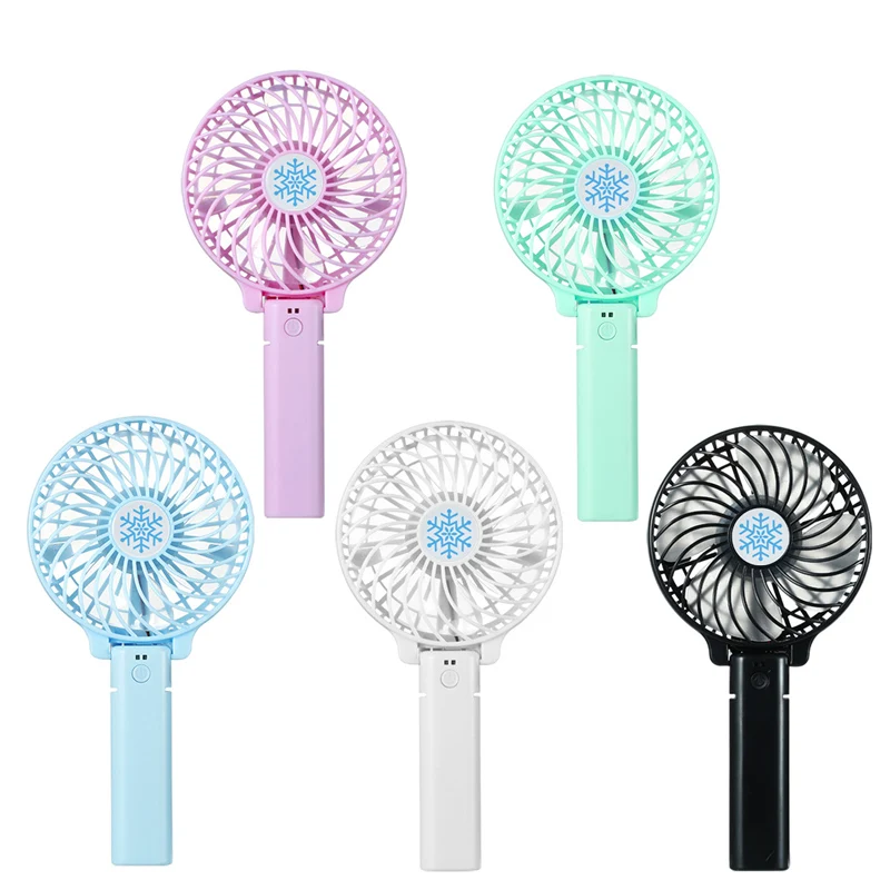 

Portable Handheld Fan USB Rechargeable Mini Air Cooling Fan 3 Modes Office Desk Fan For Student Small Pocket Cooling Fans