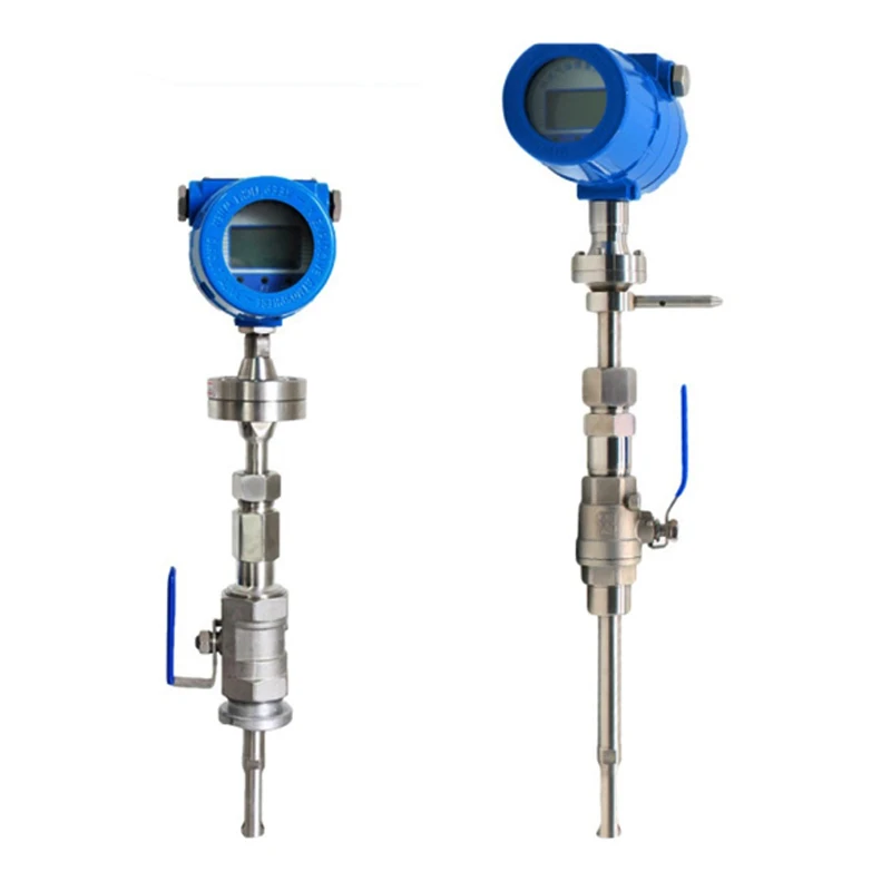 

Stainless Steel Fuel Oil Thermal Mass Flow Meter Flowmeter for Gas Air Steam