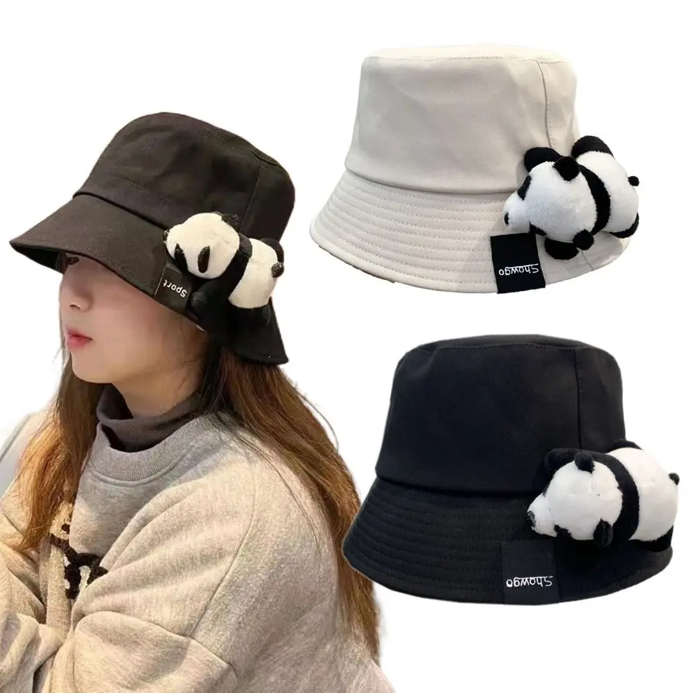 

Шляпа с защитой от солнца для мужчин и женщин, Пляжная Панама с пандой, летняя кепка от солнца для отдыха на открытом воздухе