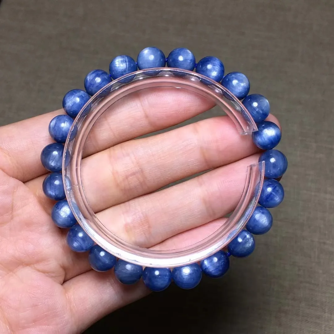 

Браслет с искусственными кристаллами диаметром 8 мм, ювелирные изделия для женщин, мужчин, лечебный красивый подарок, бусины с кошачьими гла...