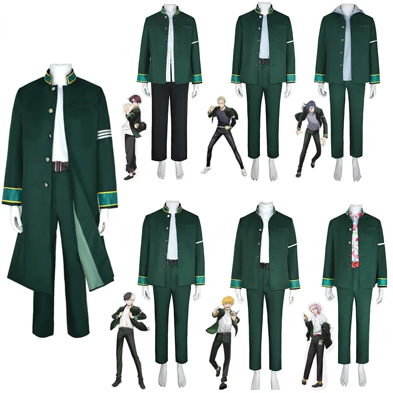 Костюм для косплея Hayato Su аниме ветровка школьная форма участника Sunfei Sufang пальто