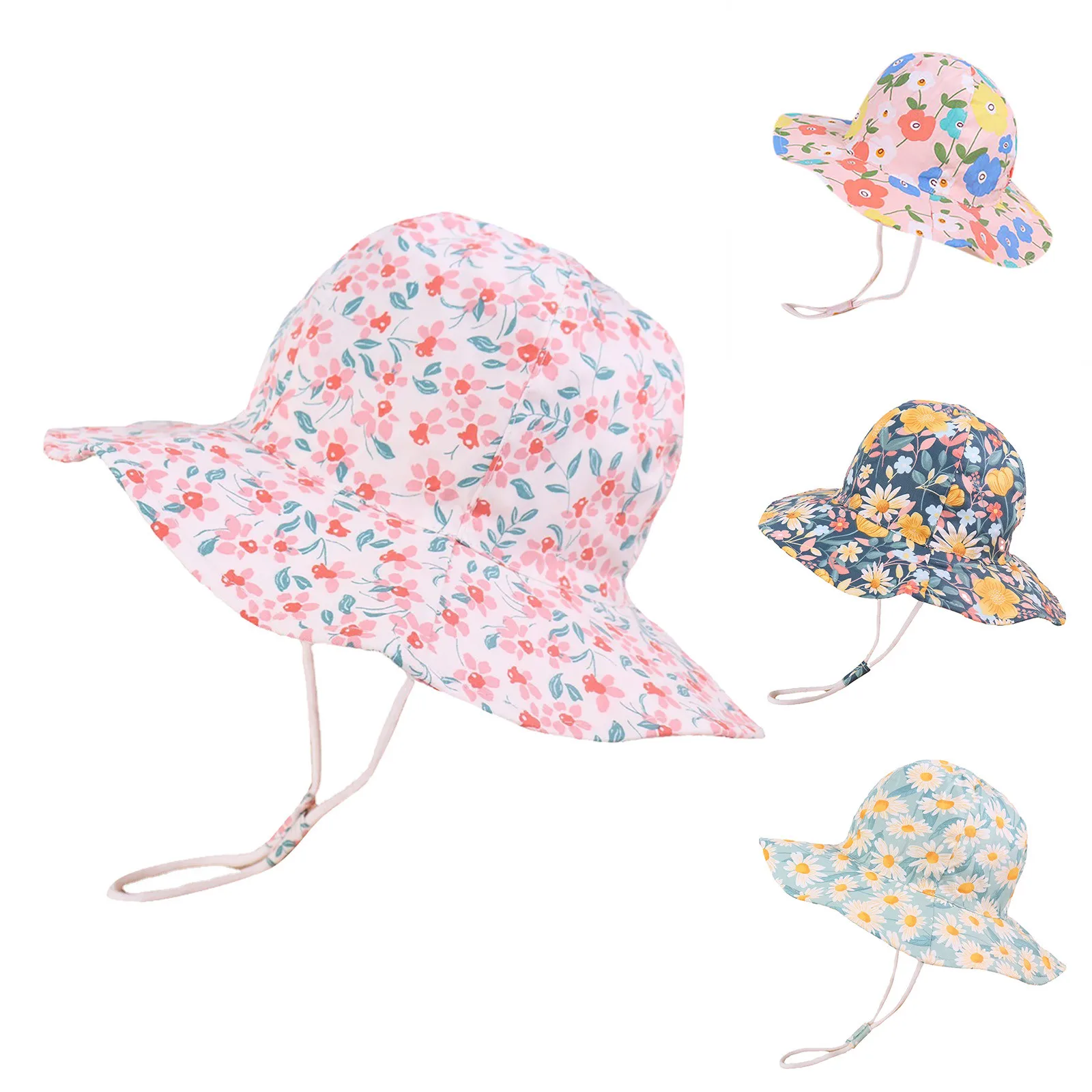 

Girls Sunscreen Hat Protection Hat Sun Baby Summer Boys Hat Cap Fisherman's Baseball Caps Beach Supplies Men Outdoors Sun Hat